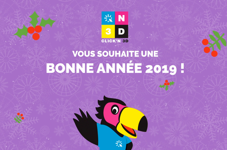 Une année 2019 sous le signe de l’impression 3D !